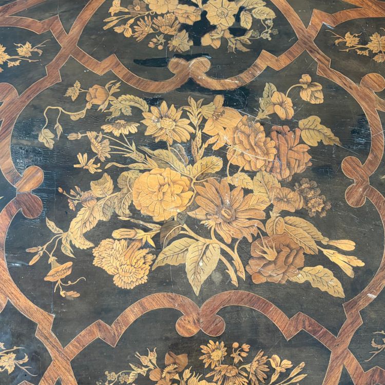 Ancient and Extraordinary Inlaid Writing Desk
