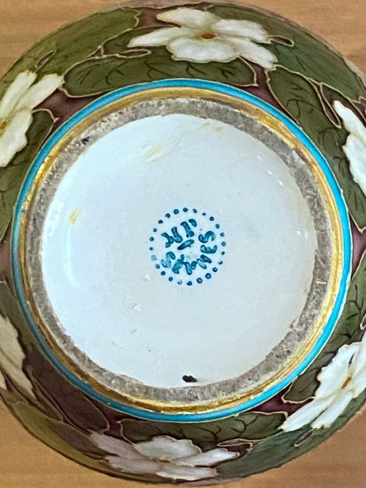 Paul MILET (1870-1950) - Glazed ceramic ovoid vase - ART NOUVEAU - SEVRES