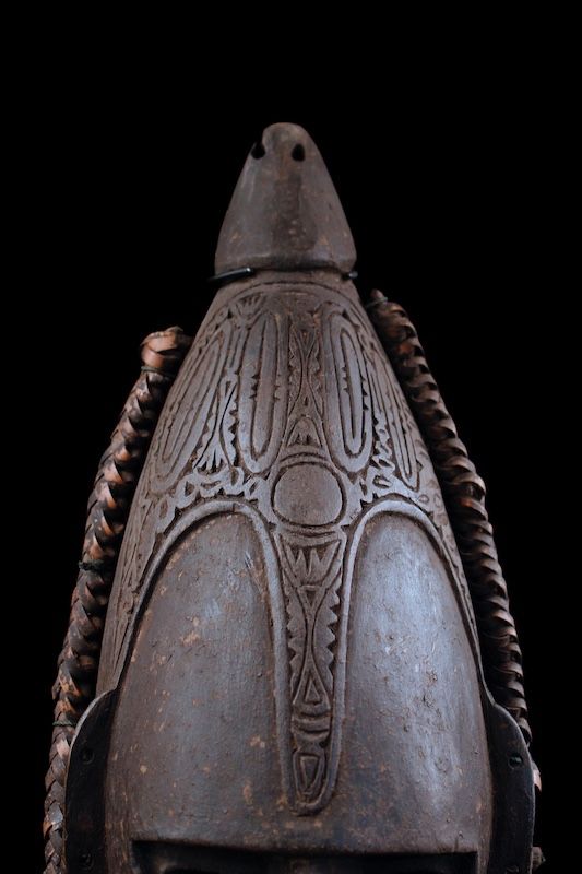 Maschera dell'antenato, arte tribale, arte dell'Oceania, Papua Nuova Guinea, scultura, laghi Murik