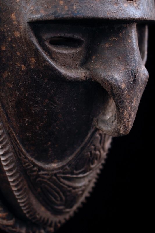 Maschera dell'antenato, arte tribale, arte dell'Oceania, Papua Nuova Guinea, scultura, laghi Murik