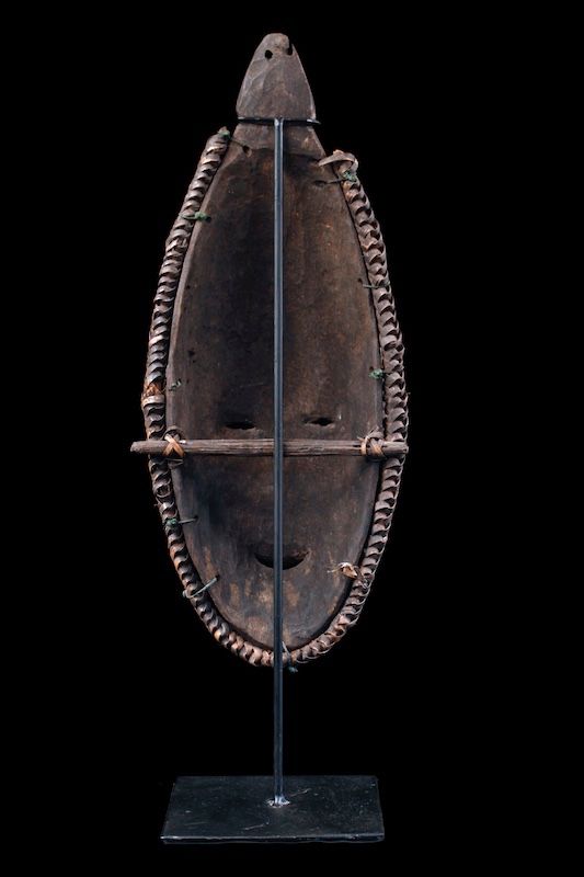 Maschera dell'antenato, arte tribale, arte dell'Oceania, Papua Nuova Guinea, scultura, laghi Murik