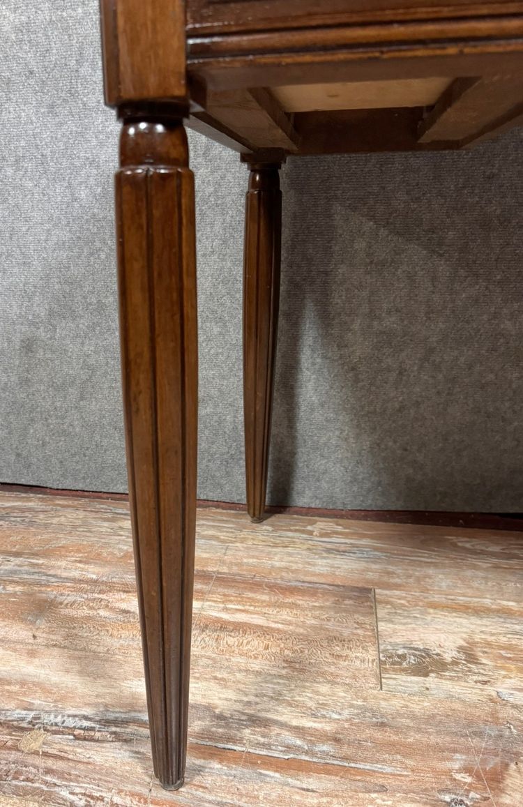 Magnifica scrivania in mogano Art Déco del 1930 circa