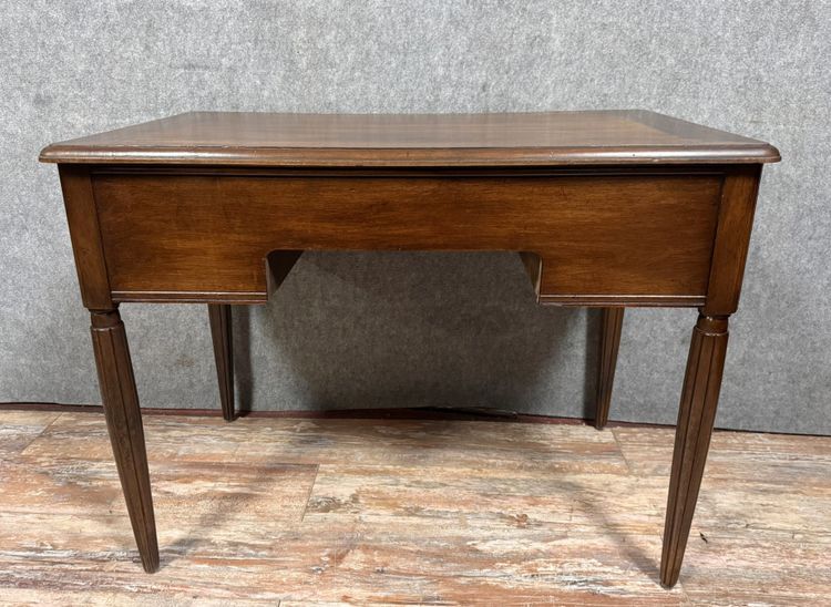 Magnifica scrivania in mogano Art Déco del 1930 circa