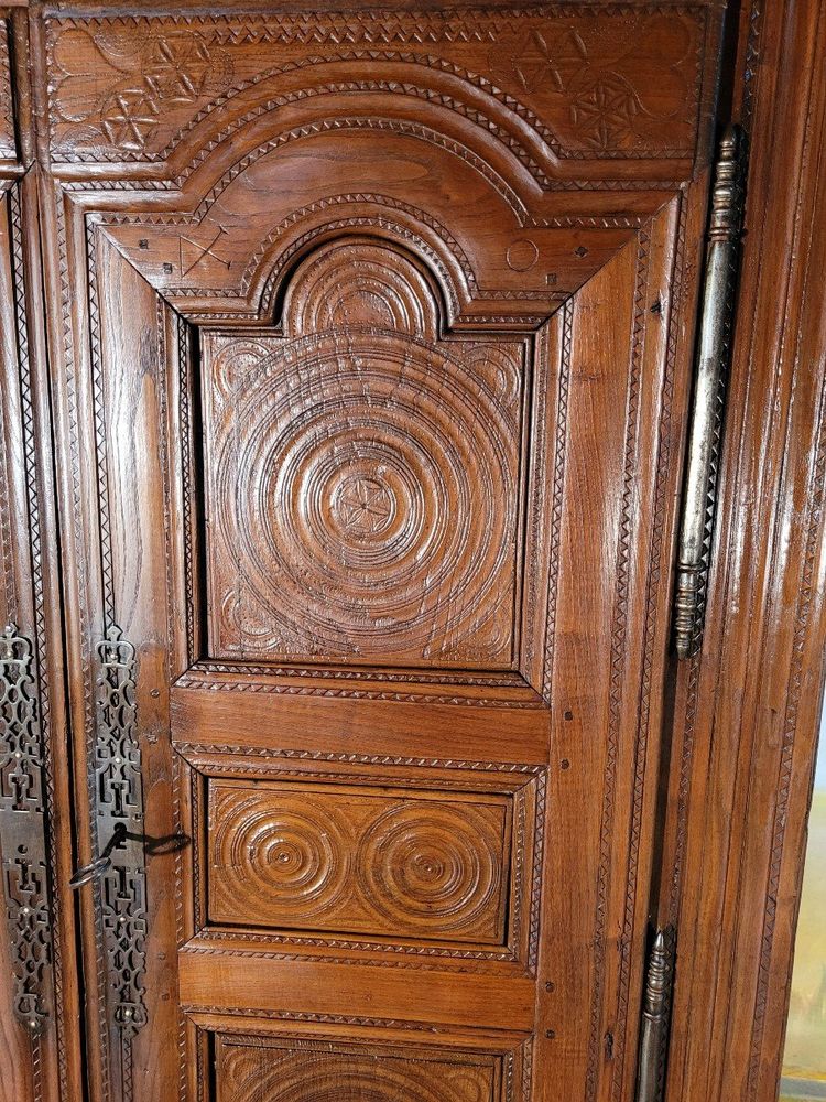Armoire De Sacristie En Chêne