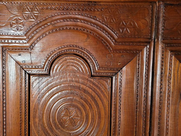 Armoire De Sacristie En Chêne