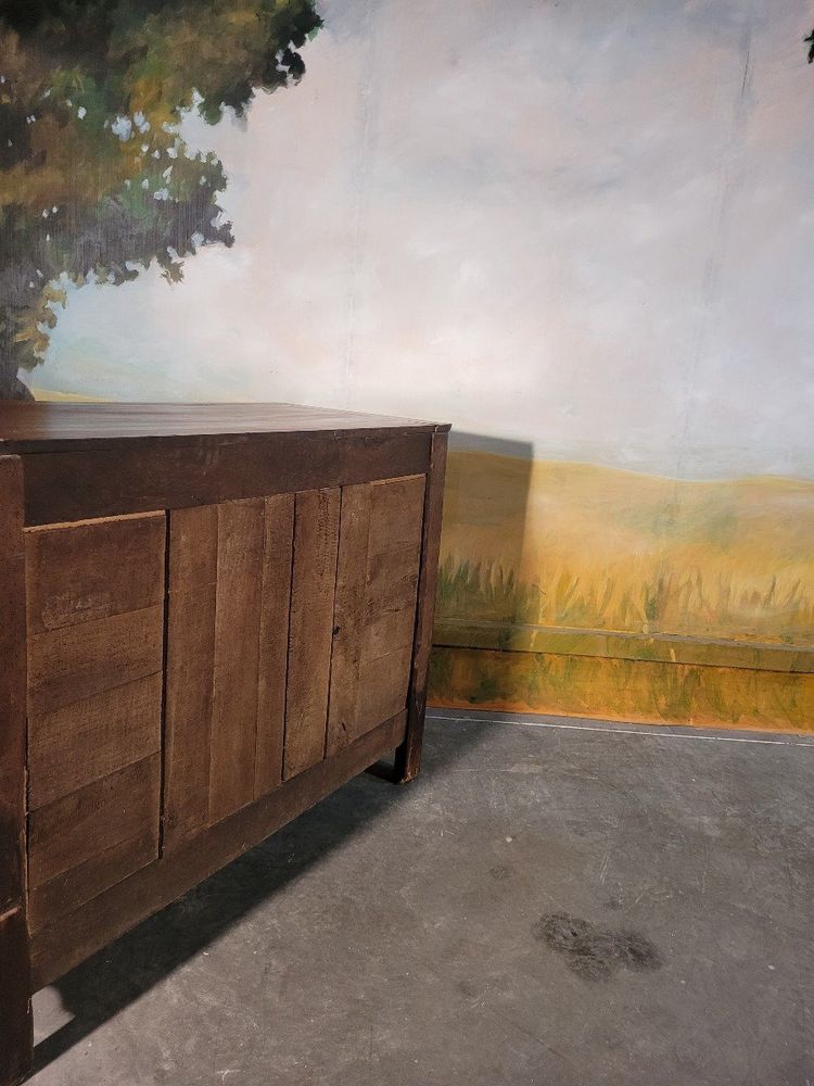 Credenza bassa Luigi XV in ciliegio