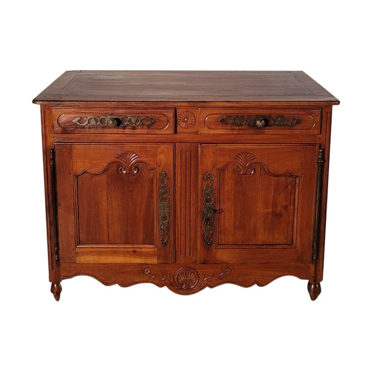 Credenza bassa Luigi XV in ciliegio