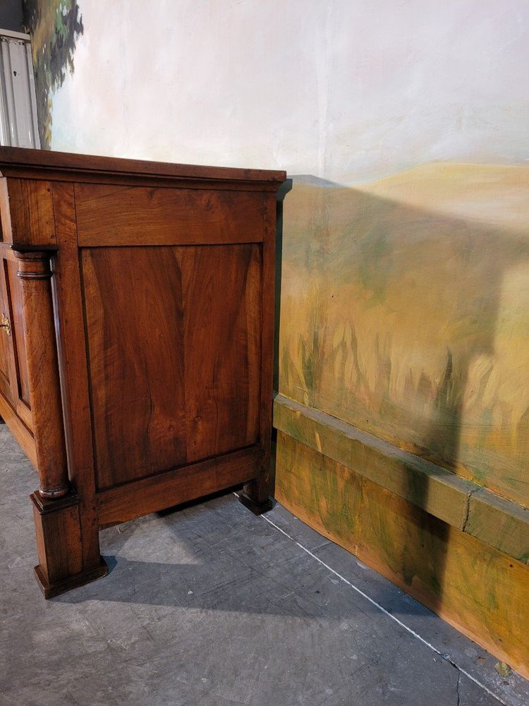 Credenza in noce d'epoca impero