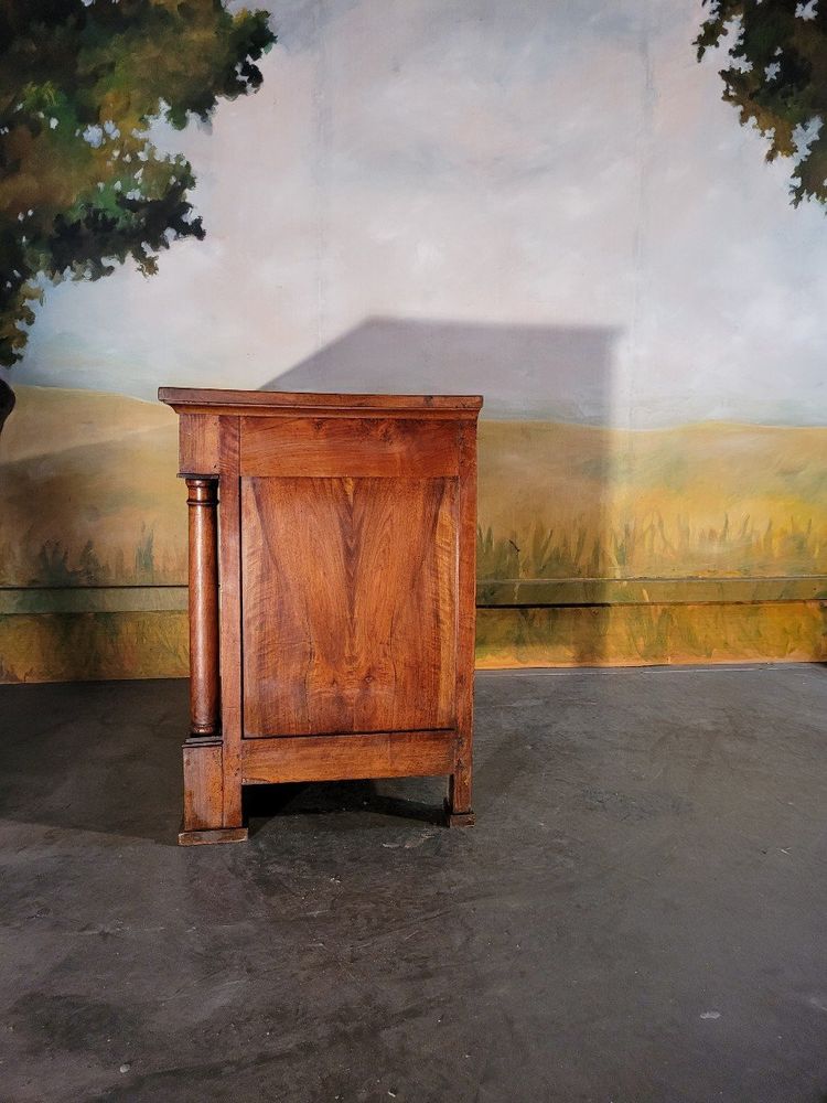 Credenza in noce d'epoca impero