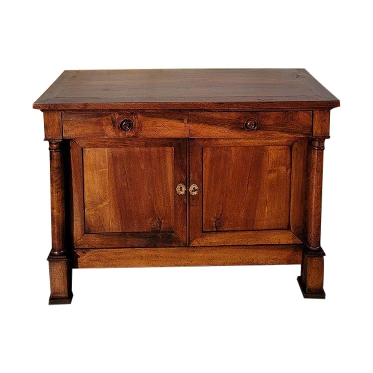 Credenza in noce d'epoca impero