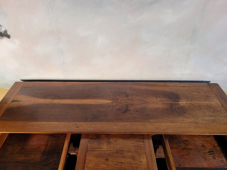 Restoration period sideboard in solid walnut.