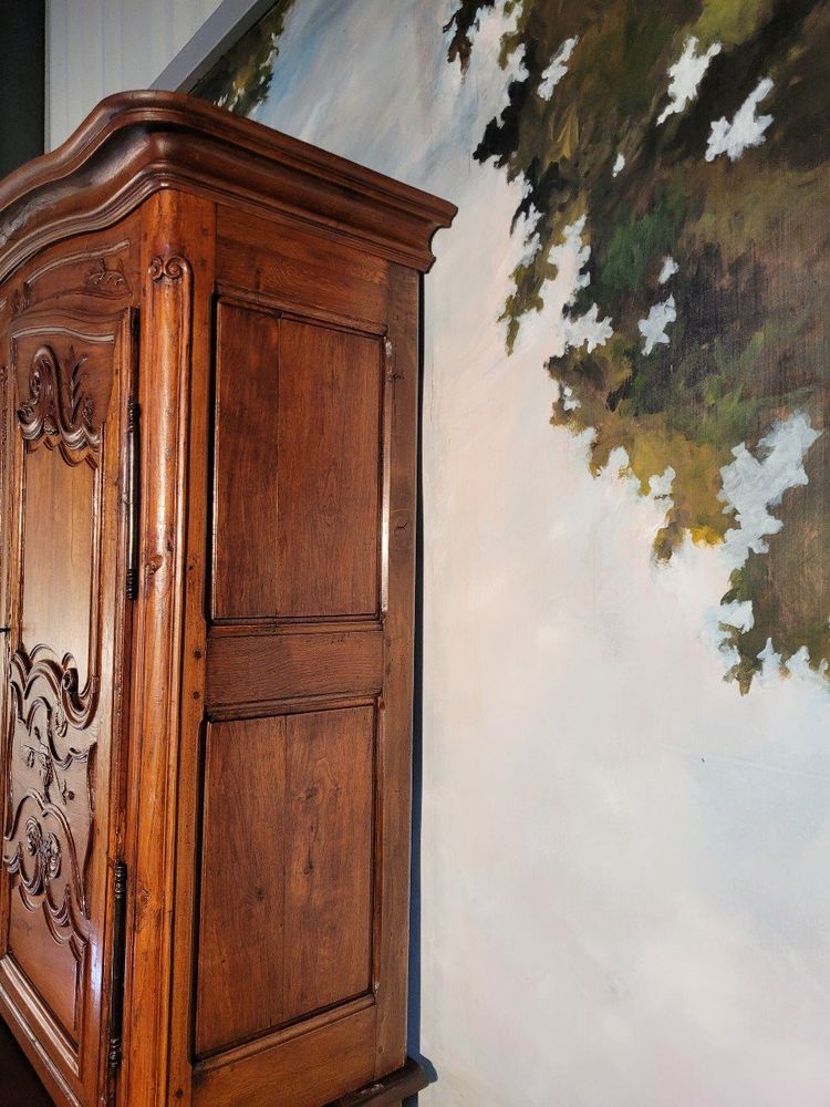 Buffet Deux Corps Louis XV Aus Eiche