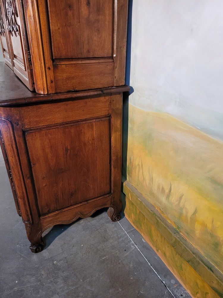 Buffet Deux Corps Louis XV Aus Eiche