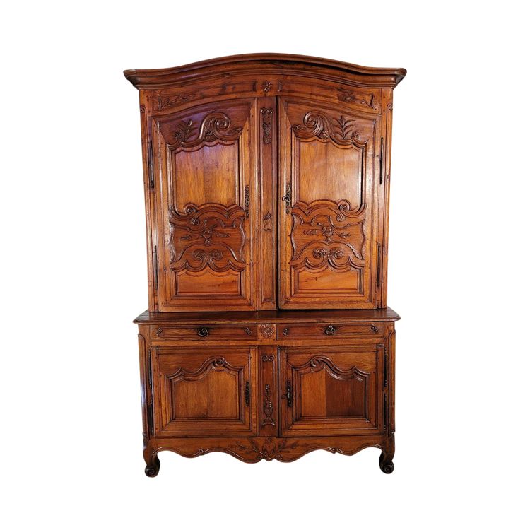 Buffet Deux Corps Louis XV Aus Eiche