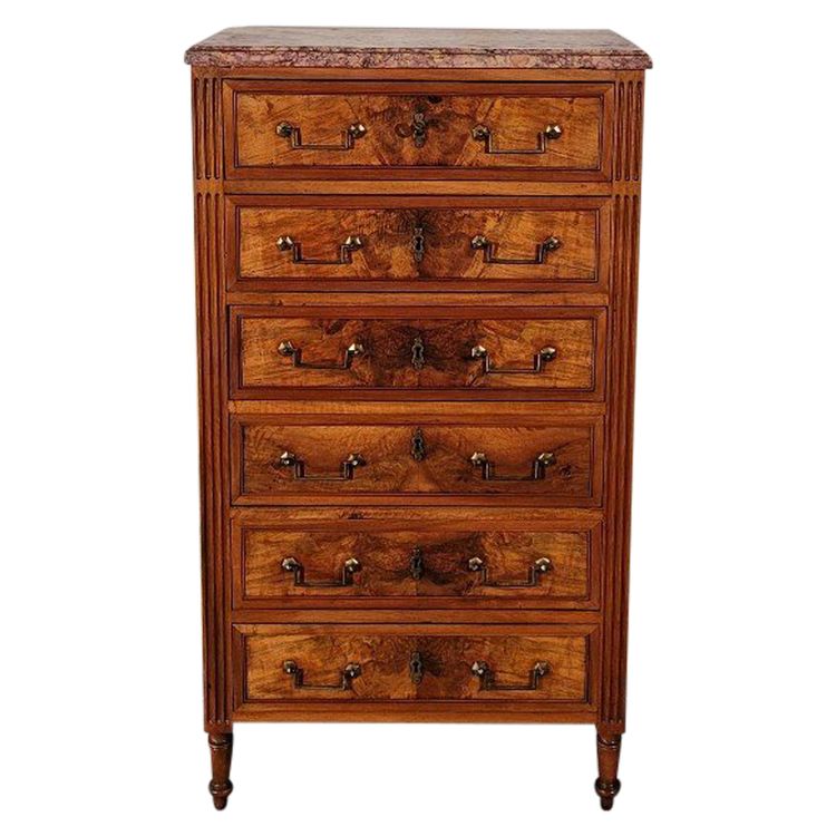 Semainier Grande Commode époque XIX ème