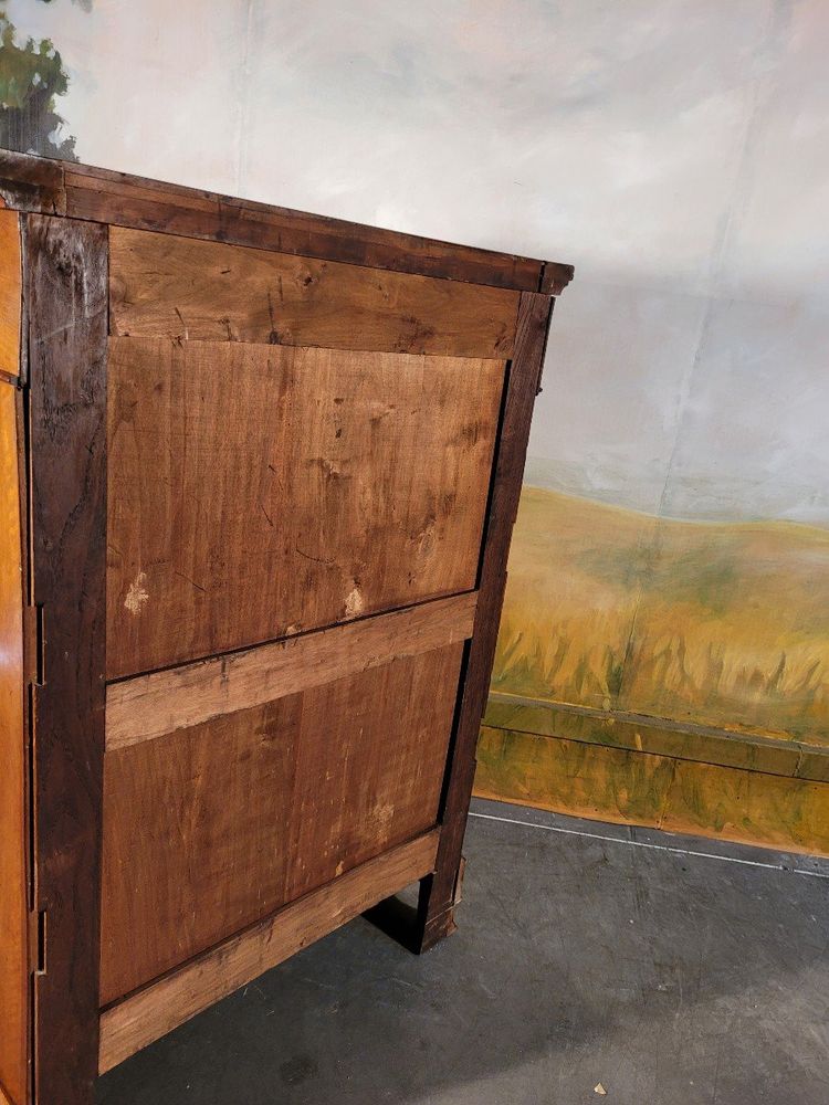 Chiffonnier Grande Commode En Noyer Massif XIX ème