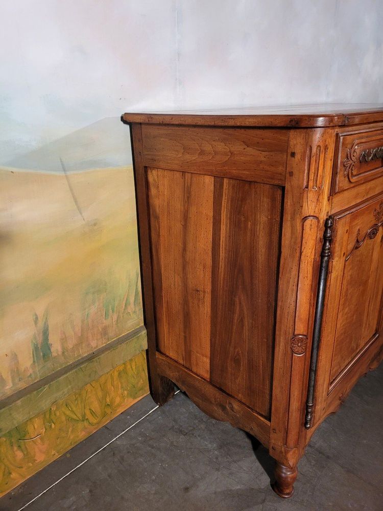 Niedriges Buffet Louis XV Aus Obstbaumholz