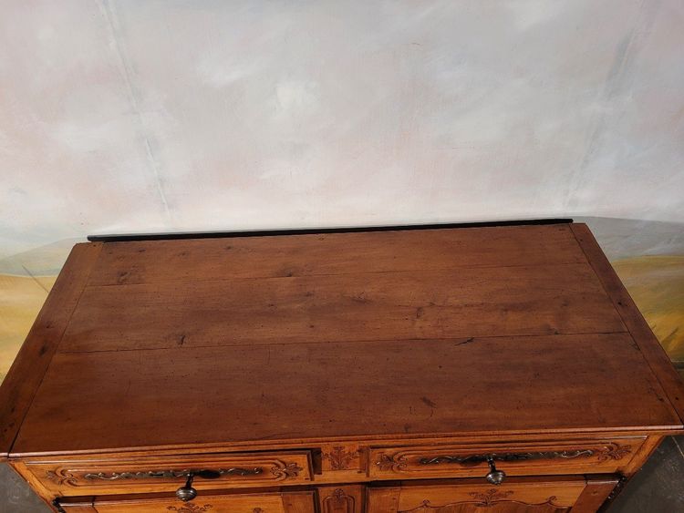 Niedriges Buffet Louis XV Aus Obstbaumholz