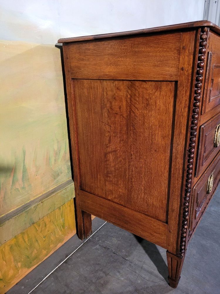 Commode époque Louis XVI En Chêne