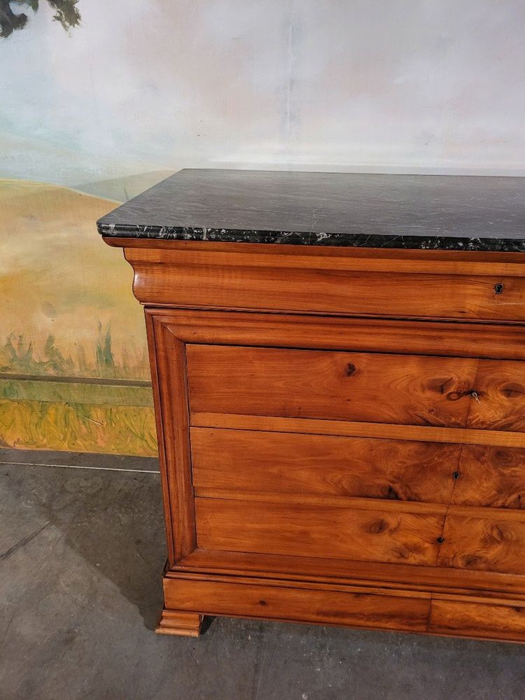 Commode Louis Philippe, Merisier Massif