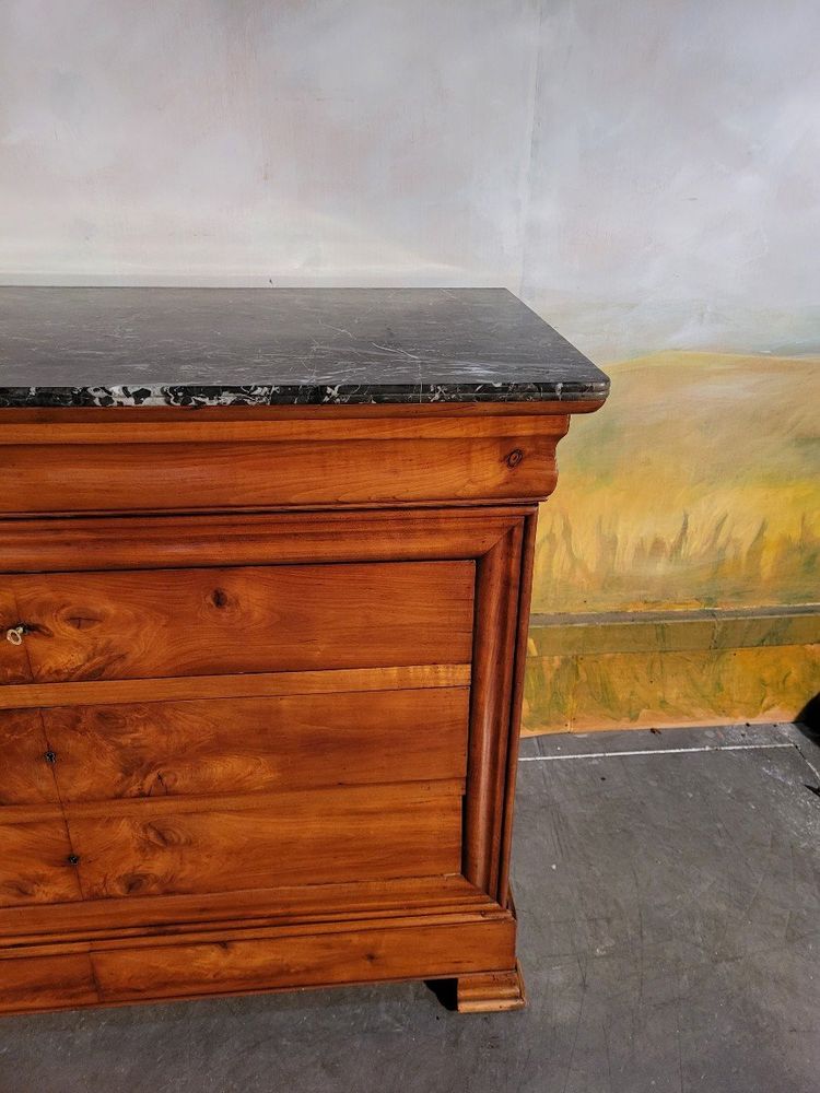 Commode Louis Philippe, Merisier Massif