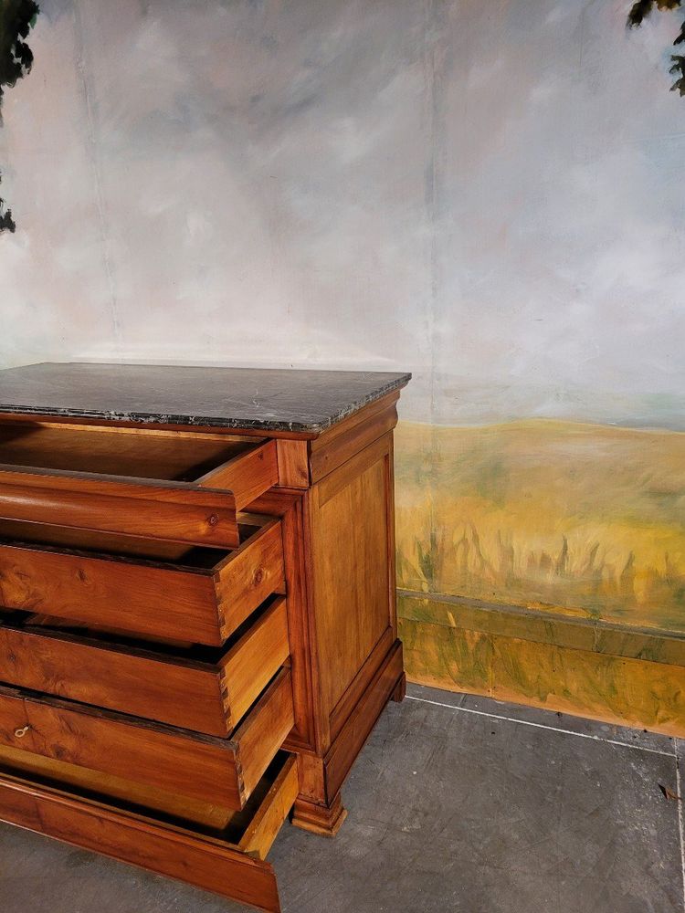 Commode Louis Philippe, Merisier Massif