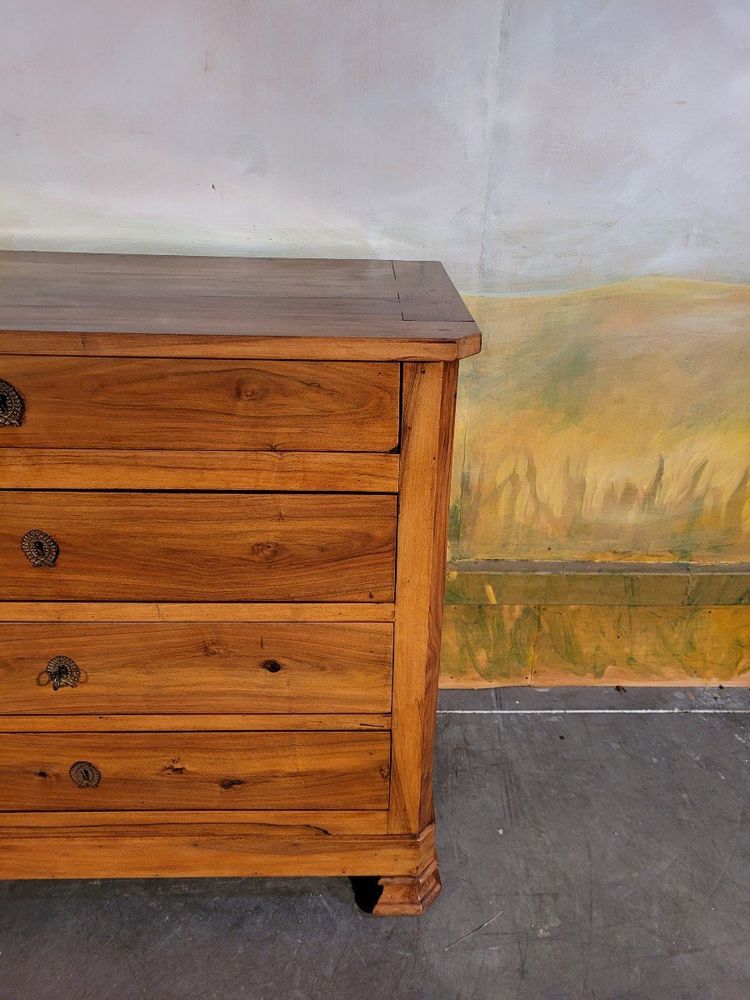 Petite Commode Louis Philippe En Noyer