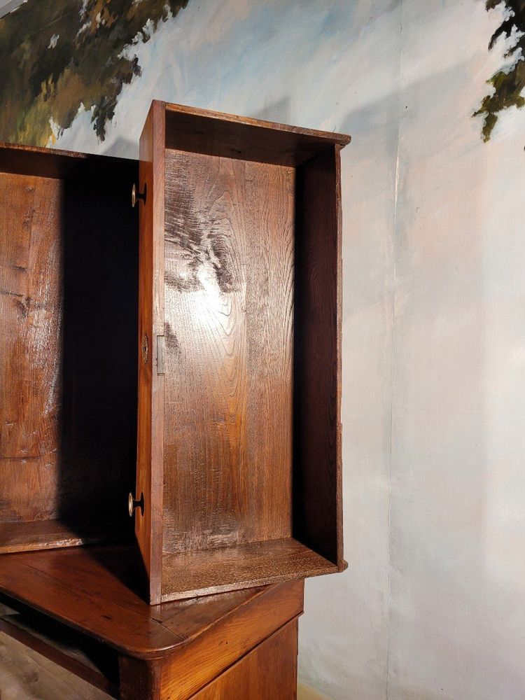 Grande Commode époque Restauration En Merisier