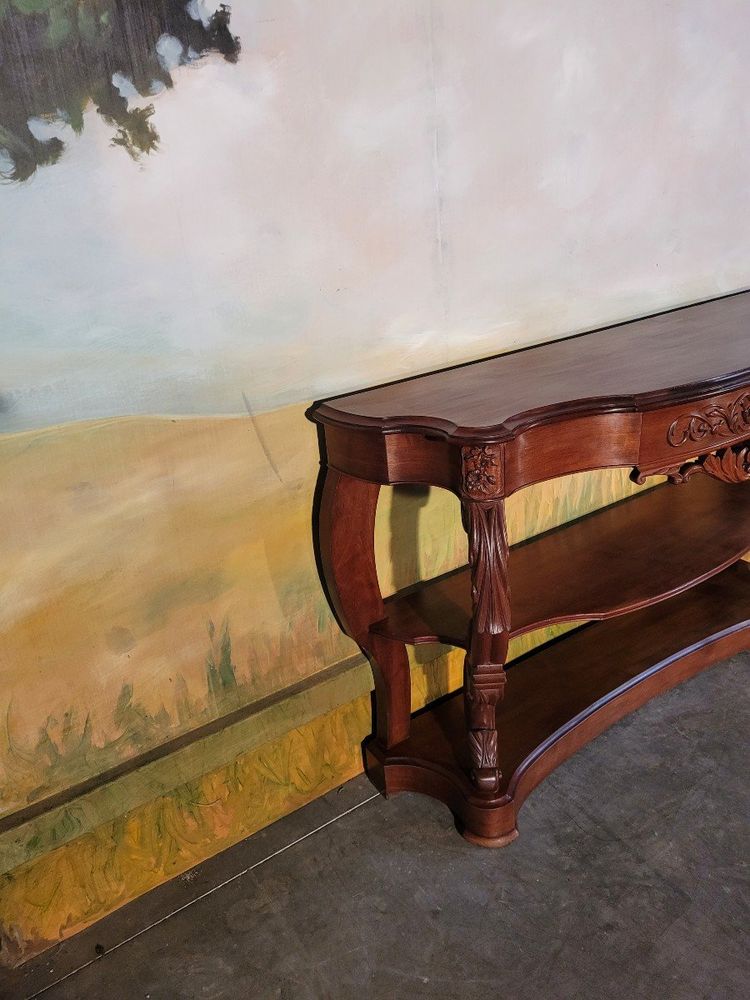 Grande consolle in mogano in stile Napoleone III