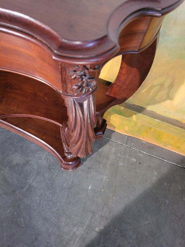 Grande consolle in mogano in stile Napoleone III