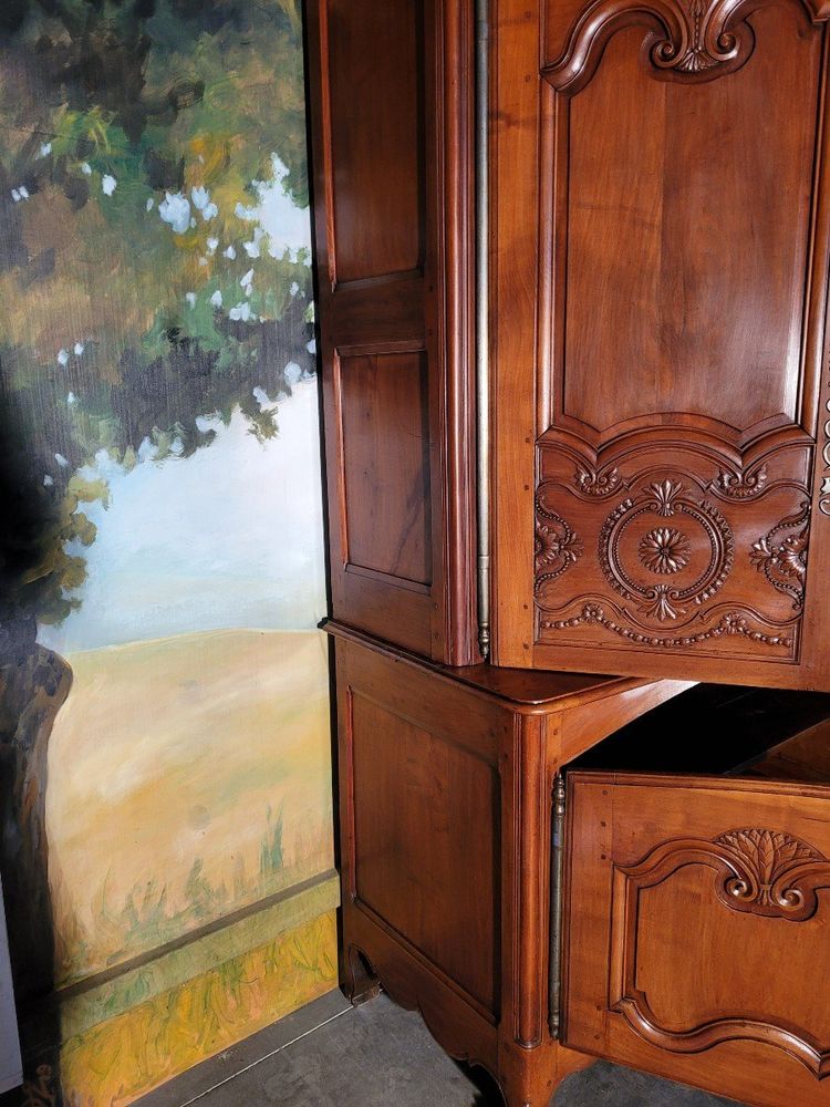 Louis XV period 2-part sideboard