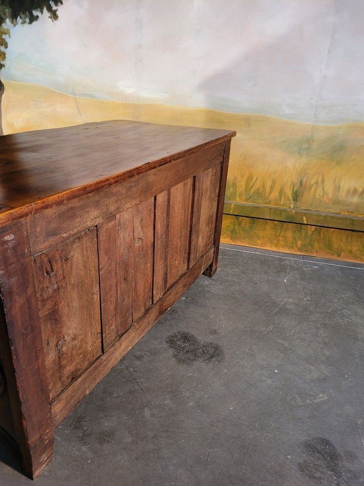 Commode Arbalète  époque Louis XV En merisier