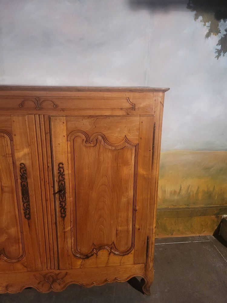 Mobiletto bassette in ciliegio in stile Luigi XV