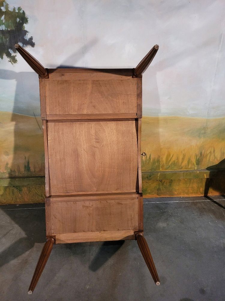 Bureau Et Fauteuil Art Déco En Noyer