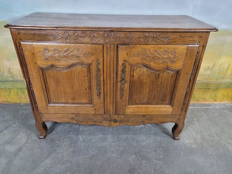 Buffet Bas Normand En Chêne époque XIX ème