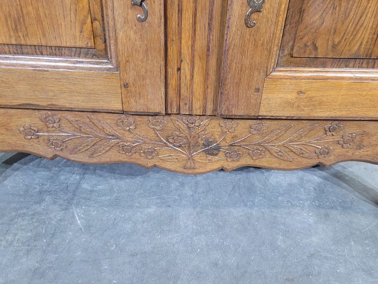 Buffet Bas Normand En Chêne époque XIX ème