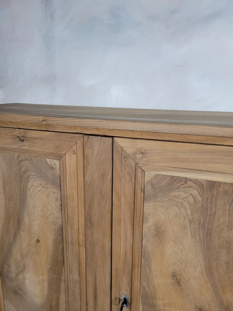 Louis Philipe Solid Walnut Bassette Cabinet