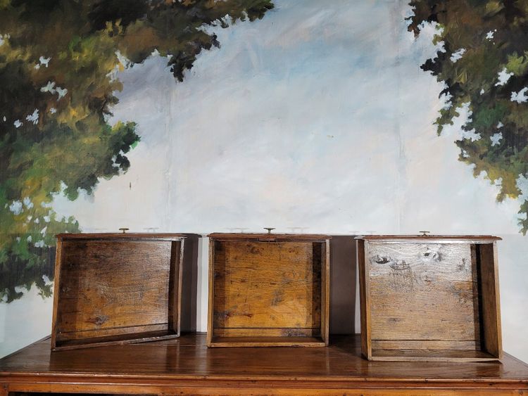 Louis XV period sideboard In solid cherrywood
