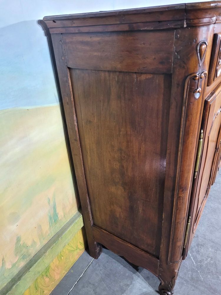 Louis XV period sideboard In solid cherrywood