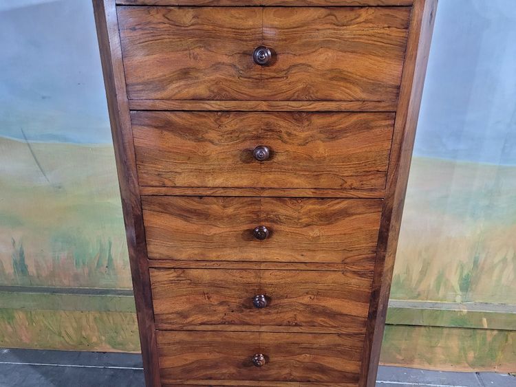 Chiffonnier Grande Commode Epoche XIX ème In Nussbaum