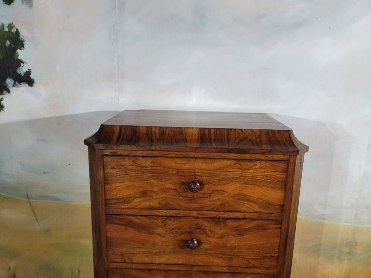 Chiffonnier Grande Commode Epoche XIX ème In Nussbaum