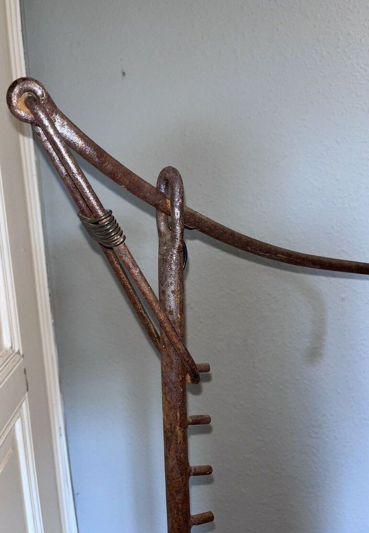 ADNET Jacques (1900-1984) Lampadaire A Crémaillère A Restaurer Circa 1950