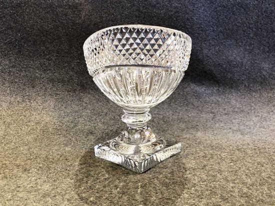 Coupe En Cristal Taillé, Fin XIXe Siècle