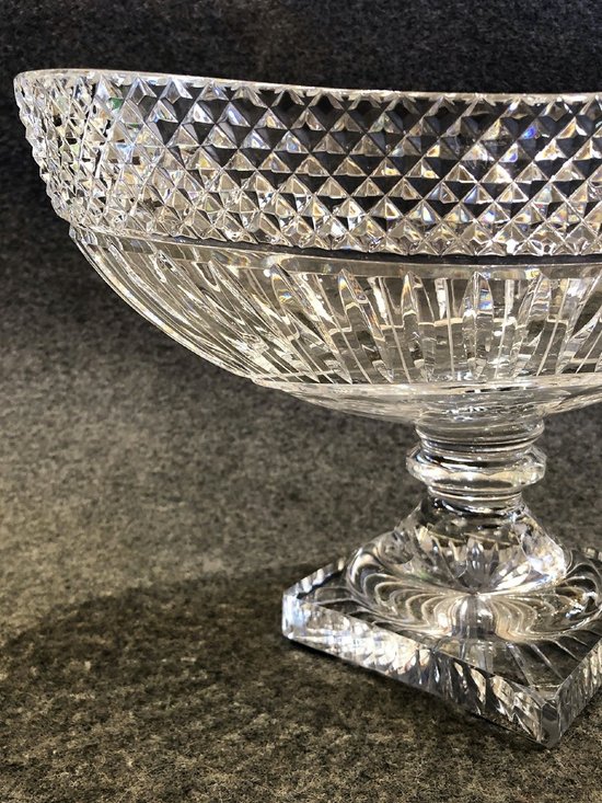 Coupe En Cristal Taillé, Fin XIXe Siècle