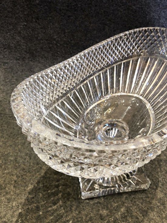 Coupe En Cristal Taillé, Fin XIXe Siècle