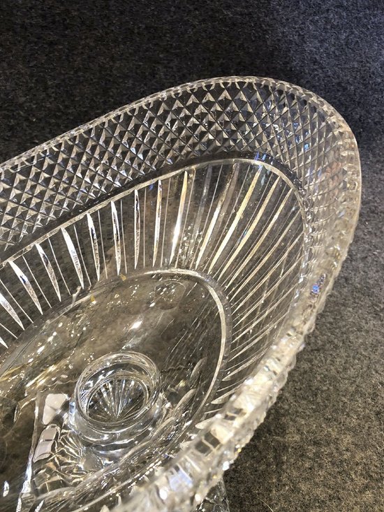 Coupe En Cristal Taillé, Fin XIXe Siècle