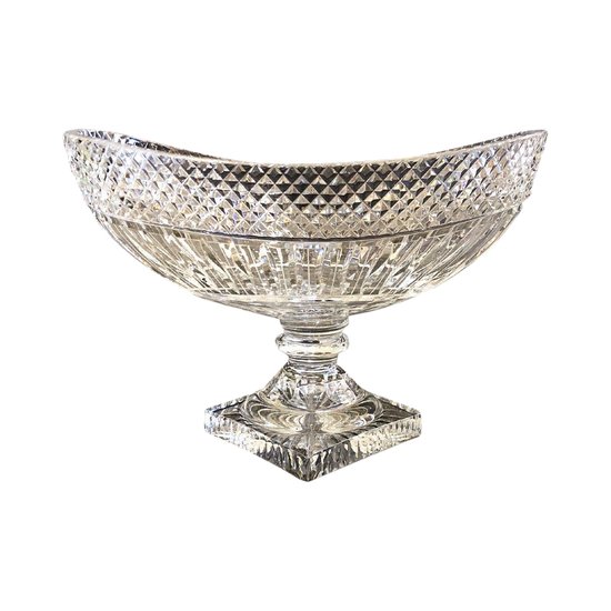 Coupe En Cristal Taillé, Fin XIXe Siècle