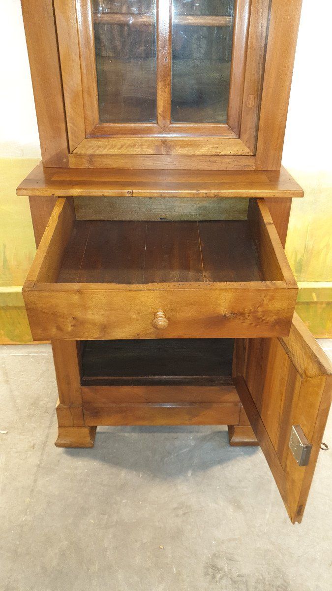 Buffet Deux Corps étroit Louis Philippe