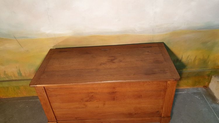 Maie Coffre En Chêne Du XIX ème Siècle
