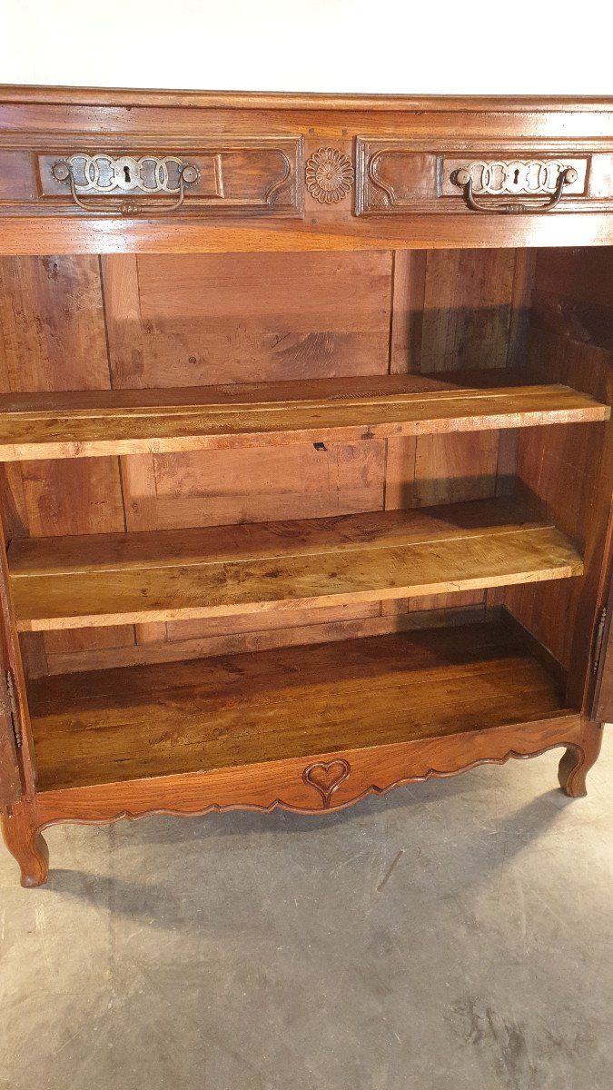 Buffet Briard, Louis XV High Oak Buffet